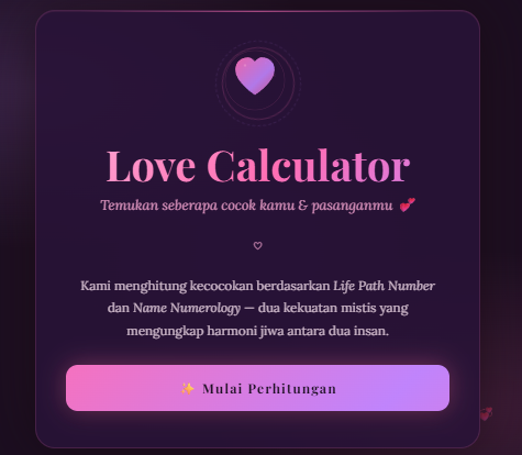 Love Calculator